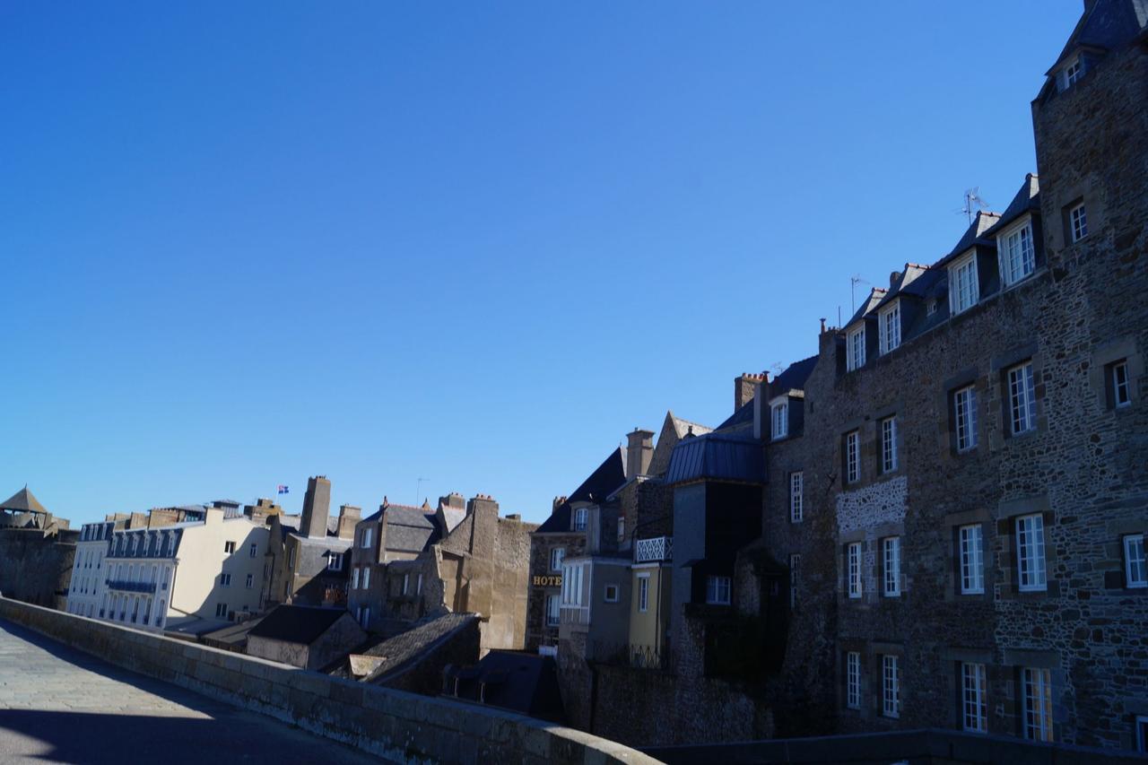 Ferienwohnung Cancale Port Mer, Les Pieds Dans L'Eau Exterior foto